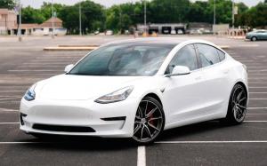 Tesla Model 3 by EVS Motors on Vossen Wheels (HF-3) '2019
